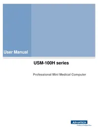 Notice Advantech USM100H Ordinateur médical