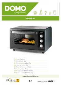 Notice DOMO DO808GO Oven