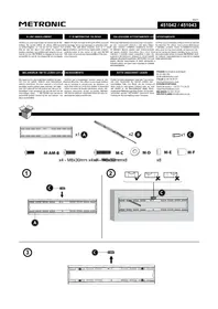 Notice METRONIC 451042 Support mural TV