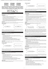 Notice Emos Z73116 Éclairage LED