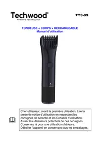 Notice TECHWOOD TTS99 Tondeuse électrique