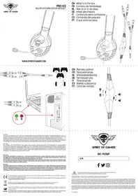 Notice SPIRIT OF GAMER PROH3 Casque