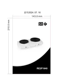 Notice FAR RE2F1940 Cuisinière