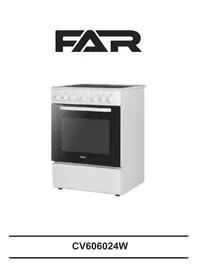 Notice FAR CV606024W Cuisinière