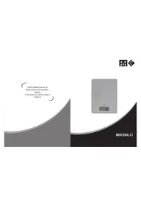 Notice FAR BDC5SIL CI Balances de cuisine