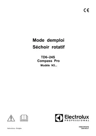 Notice ELECTROLUX TD624S Sèche-linge
