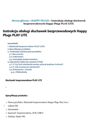 Play Lite Happy Plugs