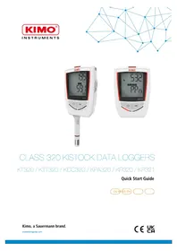 Notice Sauermann KP 320 équipements de mesure