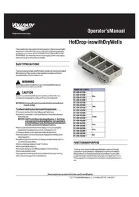 Notice Vollrath FC4DH02120I Bain-marie électrique