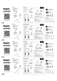 Notice ENERGIZER WCP302 Chargeur téléphone portable