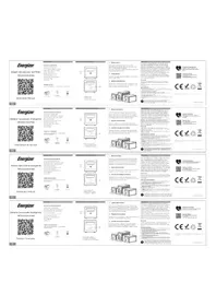 Notice ENERGIZER PPS1500W2FBA Batterie portable