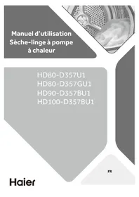 Notice HAIER HD90D357U1 Sèche-linge