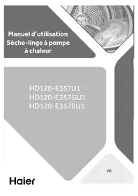 Notice HAIER HD120E357U1 Tumble drier