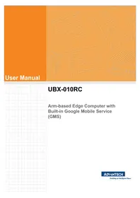 Notice Advantech UBX010RC Industrial computer