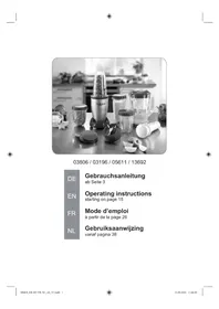 Notice Gourmetmaxx 03806 Blender