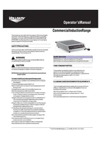 Notice Vollrath 6950020 Cocina