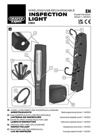 Notice Draper EXPERT 23844 Lampe
