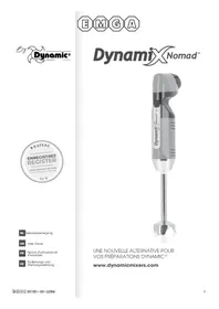 Notice Dynamic DYNAMIX 551061 Food Processor