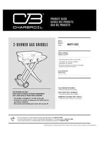 Notice CHAR BROIL PERFORMANCE 463711223 Barbecue