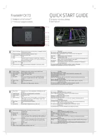 Notice ModeCom FREEWAY CX 7.3 Navigateur