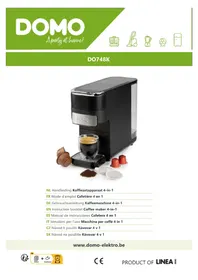 Notice DOMO DO748K Kávovar