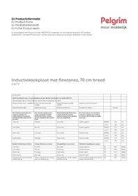 Notice Pelgrim IK4072F Cuisinière