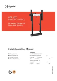 Notice VOGELS RISE 2000 Support écran plat