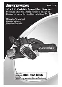 Notice Genesis GBS321A Outils multifonctions