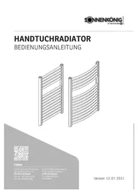 Notice Sonnenkönig BORA 1 Radiateur