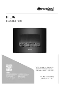 Notice Sonnenkönig HILJA Fireplace