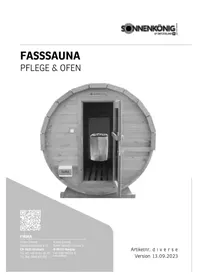 Notice Sonnenkönig THERMOPINIE 4 Sauna