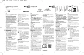 Notice TFA 30.1068.02 Thermomètre solaire digital