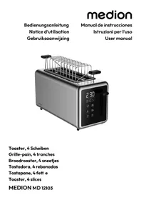 Notice MEDION MD 12103 Grille pain