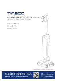 Notice TINECO FLOOR ONE S9 ARTIST PRO Limpiador a vapor