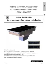 Notice Adventys GL 650 FLR Table de cuisson induction