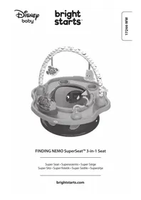 Notice DISNEY FINDING NEMO SUPERSEAT 3IN1 Jouets