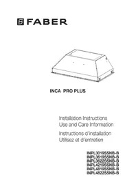 Notice FABER INPL4822SSNBB Hotte