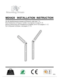 Notice Mounting Dream MD5420 Support des enceintes