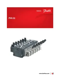 Notice DANFOSS PVG 32 Distributeur hydraulique