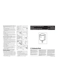 Notice SCOTT ESSENTIAL 09989 Distributeur de papier essuie-mains