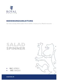 Notice Royal Catering RCSPR01 Robot à salades