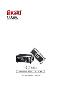 Notice Antari F5 FAZER Éclairage