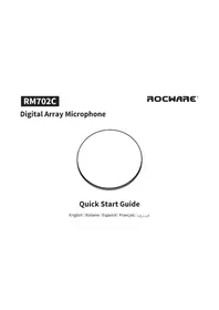 Notice ROCWARE RM702C Microphone