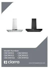Notice CIARRA CD9102B Hotte