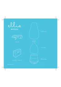 Notice HOMEDICS ELLIA BLOSSOM ARM510 Essential Oil Diffuser
