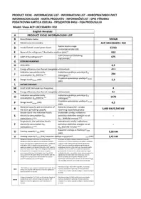 Notice Vivax ACP18CC50AERI+ R32 Climatisation