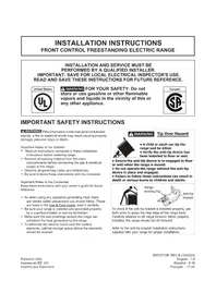 Notice FRIGIDAIRE GCFI3070SS Cooker