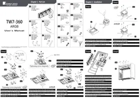Notice Jonsbo TW7360 Système de refroidissement de matériel informatique