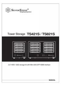 Notice SILVERSTONE TS421S Serveur de stockage