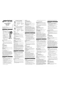 Notice NightStick INTRANT DUO XPP5564GXA Lampe torche